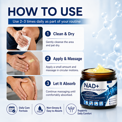 Delunora® NAD+ Advanced Joint Relief Cream-Alin