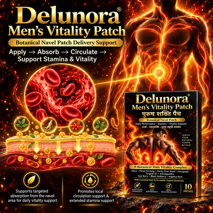 Delunora® Men's Vitality Patch - tan