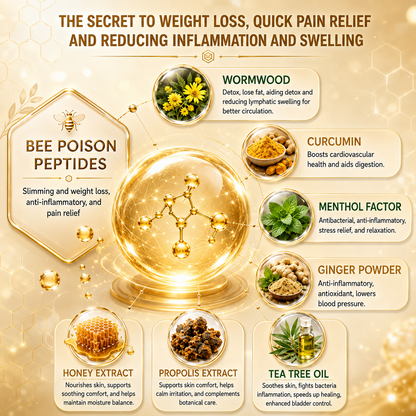 Delunora® Bee Venom Honey & Ginger Foot Pads -LSX