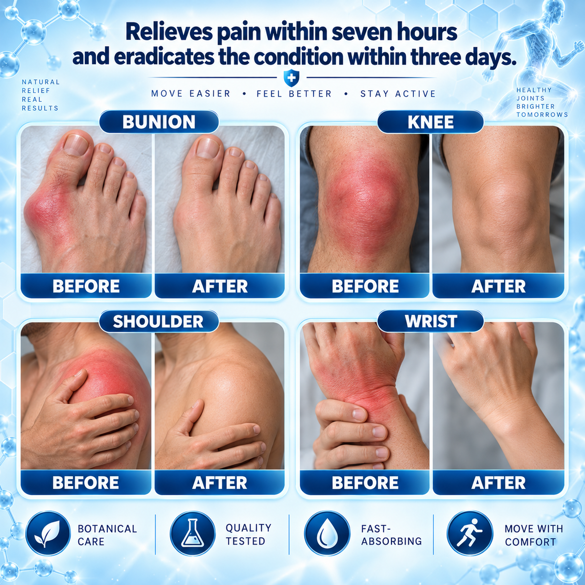DELUNORA® NAD+ Advanced Joint Relief Cream-tan